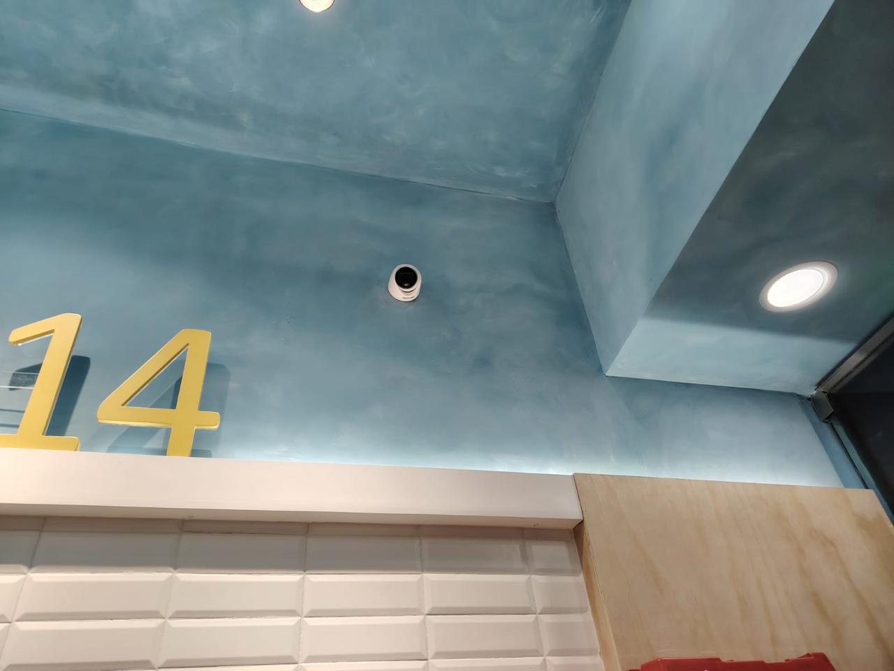 Cableado y fijación de cámara de seguridad